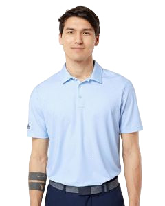 Adidas® Diamond Dot Print Polo