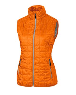 Cutter & Buck Rainier PrimaLoftÂ® Womens Eco Insulated Full Zip Puffer Vest