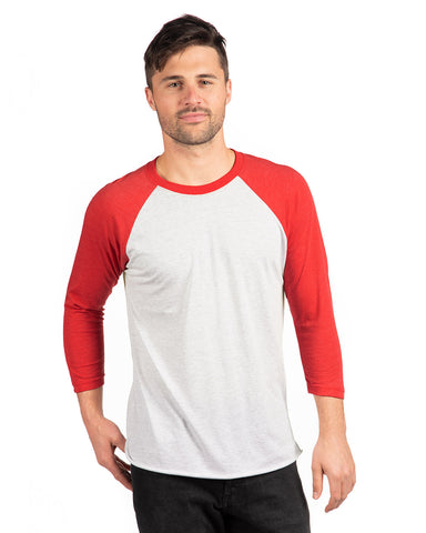 Next Level® Unisex Triblend Three-Quarter Raglan T-Shirt