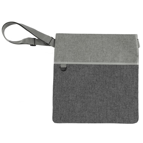 Double Heather rPET Crossbody Tote