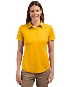 Cutter & Buck Prospect Eco Textured Stretch Recycled Womens Short Sleeve Polo