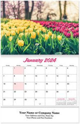 Garden Splendor Stapled Wall Calendar