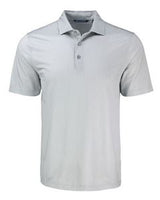 Cutter & Buck Pike Eco Shadow Check Print Recycled Mens Big & Tall Polo