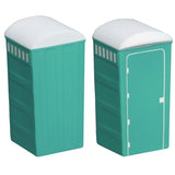 Teal Blue/White