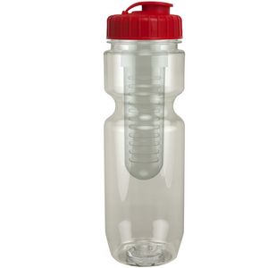 Clear/Red Lid Blank