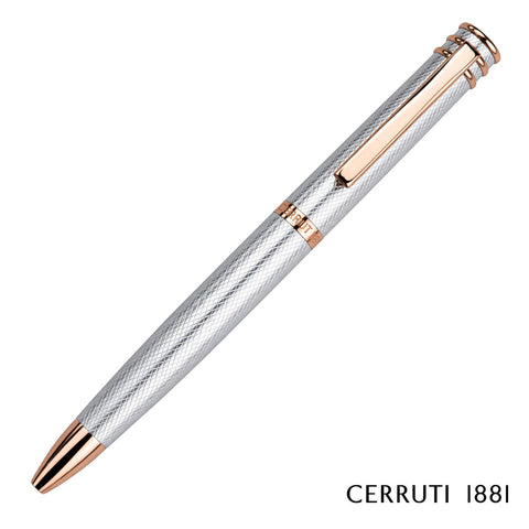 Cerruti 1881® Austin Diamond Ballpoint & Rollerball Pen Set