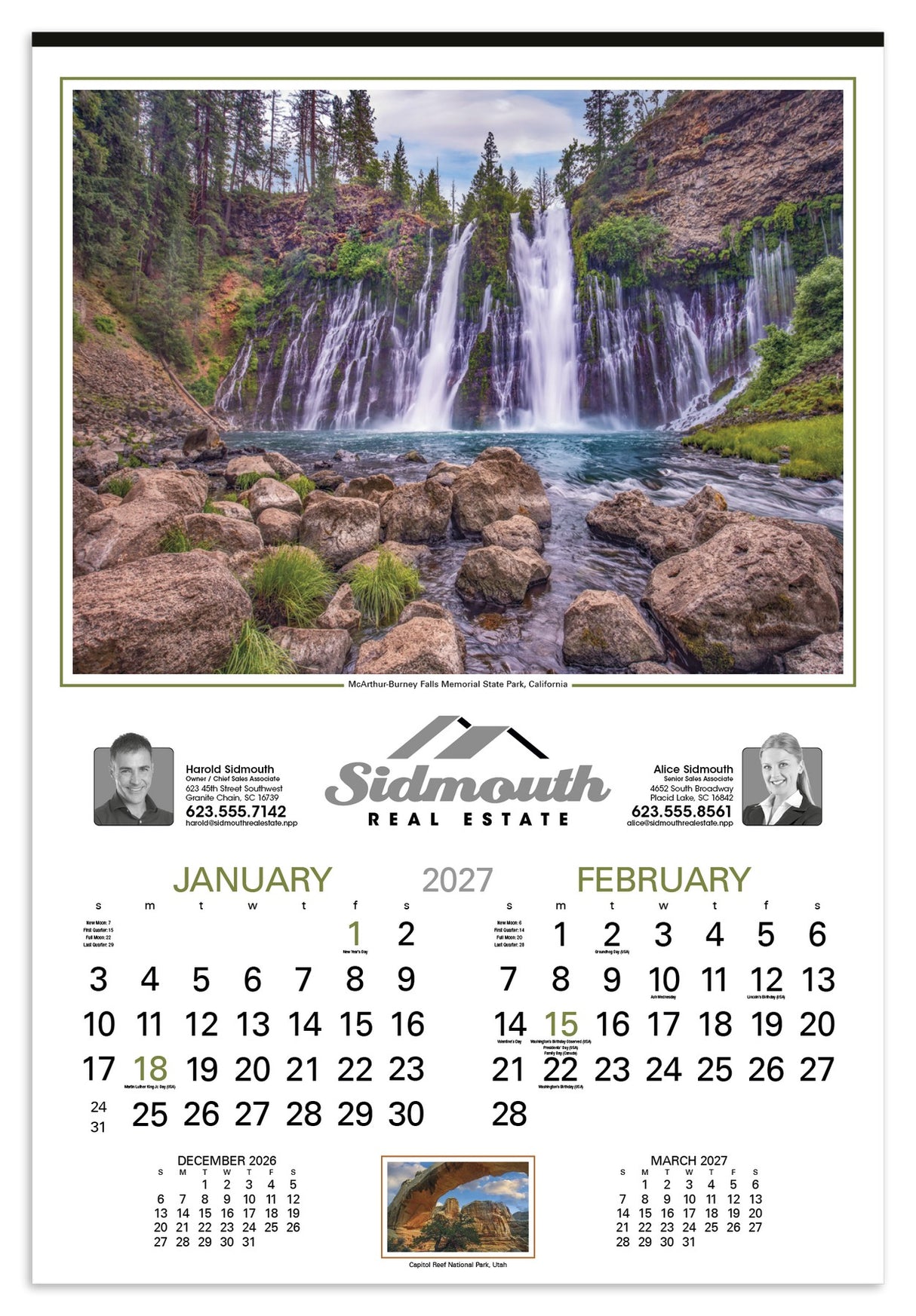 HotLine® Products Our Country® Executive Calendar