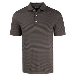 Cutter & Buck Forge Eco Fine Line Stripe Stretch Recycled Mens Polo