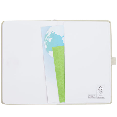 5.5'' x 8.5'' FSC® Mix Pineapple Leather Journal