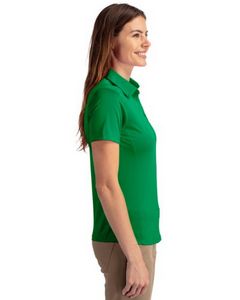 Cutter & Buck Prospect Eco Textured Stretch Recycled Womens Short Sleeve Polo