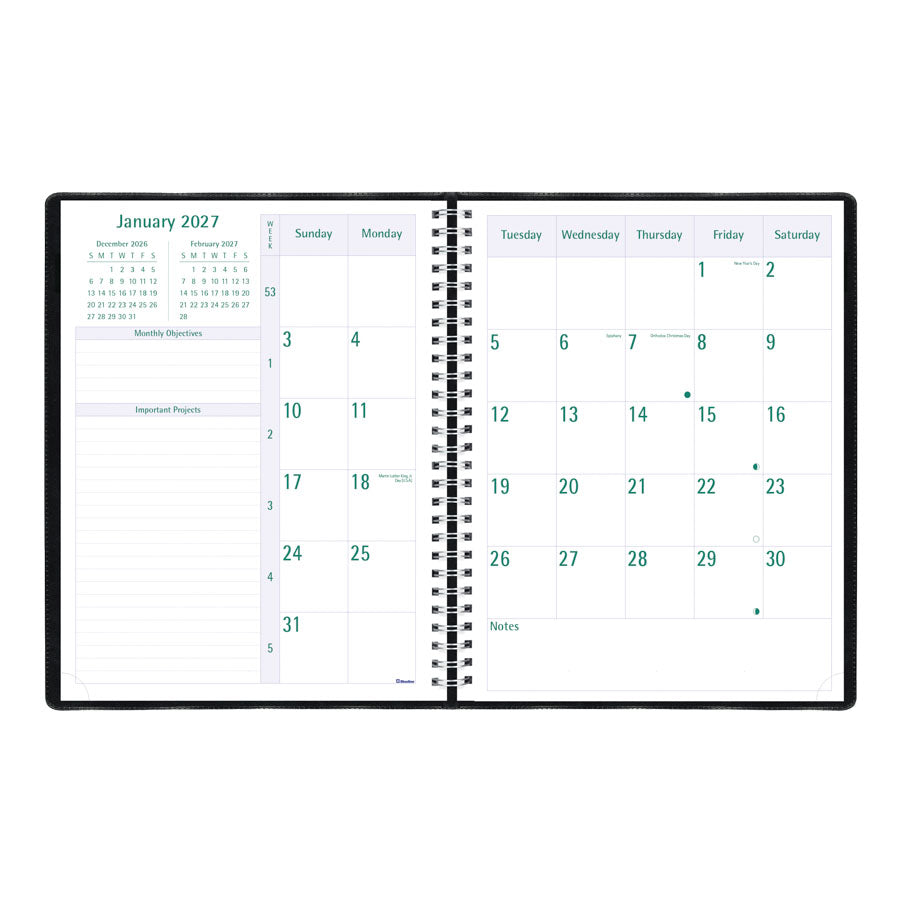 Weekly Planner English