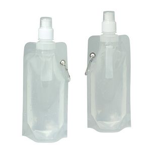 540 Ml. (18 Fl. Oz.) Collapsible Water Bottle Bag