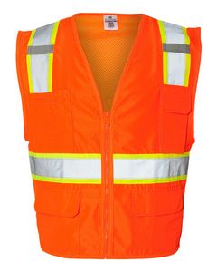 Kishigo® Ultra-Cool™ Solid Front Vest w/Mesh Back