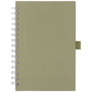 Terra Recycled Milk Carton Hard Cover Spiral Notebook - A5 - ColorJet