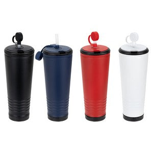 Klaxon 23 oz Stainless Steel/Polypropylene Tumbler with Built-In Horn