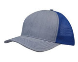 Grey Marle/Royal Blue Blank Angle View