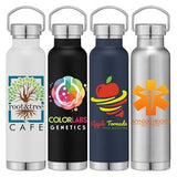 Apollo - 23 oz. Double Wall Stainless Steel Water Bottle with Lid - ColorJet
