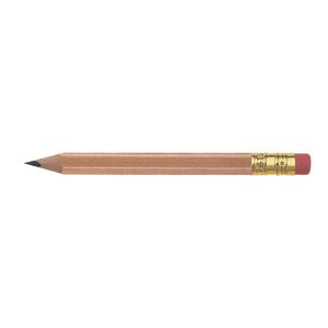 Golf Pencil - Hex with Eraser
