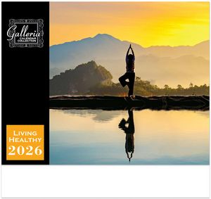 Galleria Wall Calendar 2026 Living Healthy
