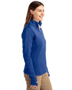 Cutter & Buck Traverse Stretch Quarter Zip Womens Pullover