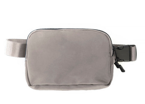 LL Crossbody Belt Bag Fanny Pack With Plastic Zipper