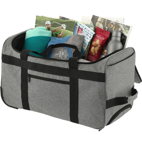 Graphite Recycled Wheeled Duffle Bag