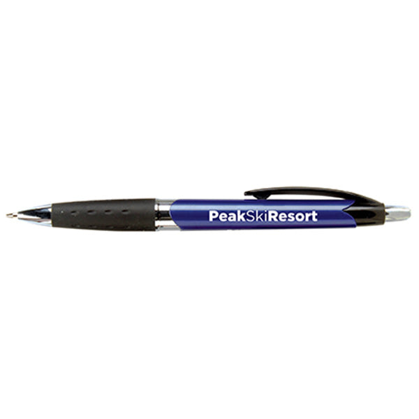 Blue with Black Ink