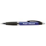 Blue with Black Ink
