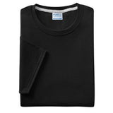 Jet Black Blank Flat View