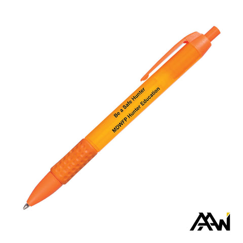 Widebody Grip Pen Translucent Barrel - Matte