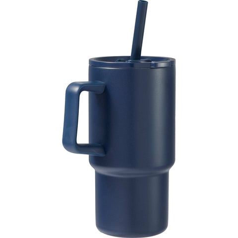 Summit 18oz Recycled Vacuum Insulated Mug w/ Straw