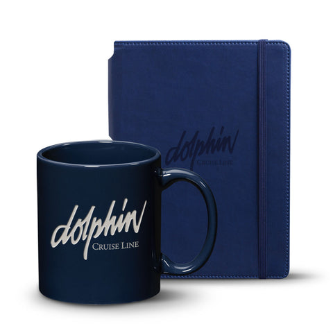 Eccolo® Tempo Journal/Malibu Mug Set
