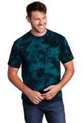 Black/Teal Tie Blue Dye Blank
