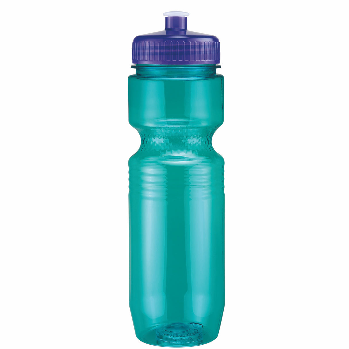 Aqua Blue/Translucent Purple Lid