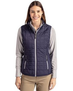 Cutter & Buck Rainier PrimaLoft? Womens Eco Insulated Full Zip Puffer Vest