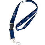 Silkscreened Flat Polyester Lanyard - 3/4" W x 36" L