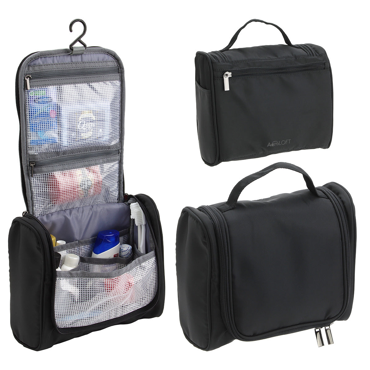 AeroLOFT® Jet Black Toiletry Kit