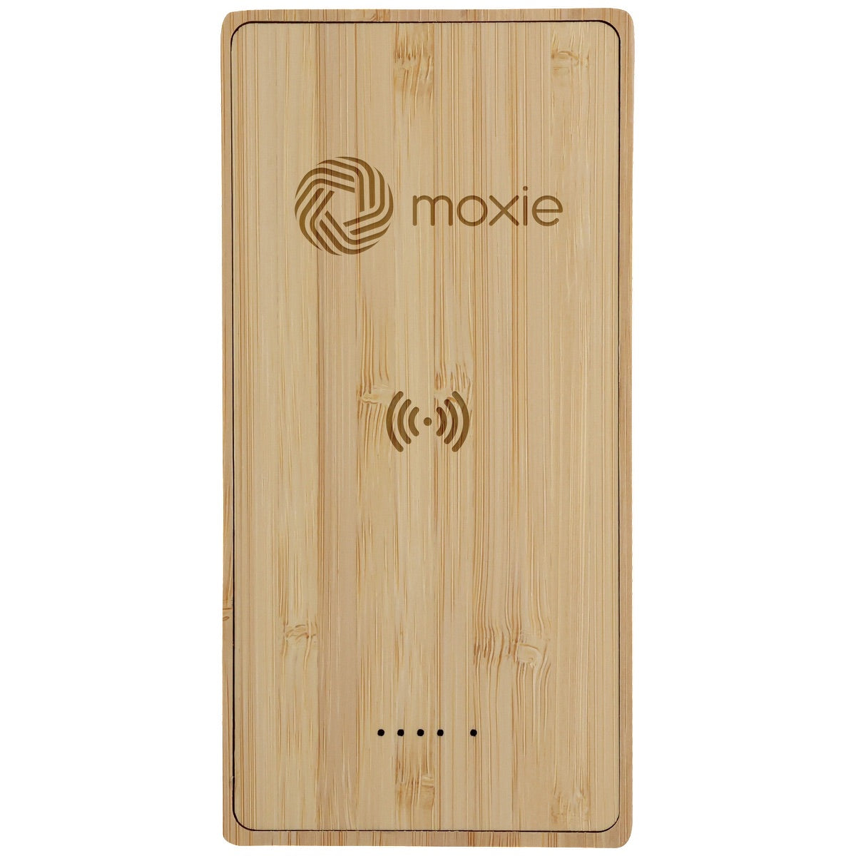 Bamboo 10,000mAh Solar/Wireless Powerbank