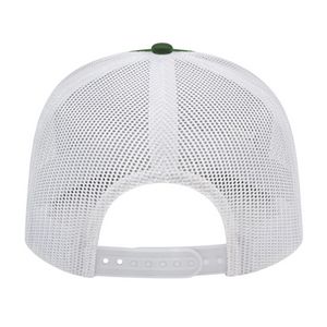 000379 Cap America Poly/Cotton Trucker Mesh Back Cap