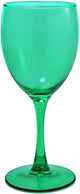 Pinot wine 8.5oz emerald coloured glass