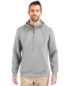 Cutter & Buck Roam Eco Half Zip Recycled Mens Hooded Pullover