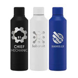 Olympus - 17 oz. Double Wall Copper-Lined Stainless Steel Bottle with Twist Lid - Laser