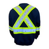 Navy Blue/Yellow/Silver Blank Back