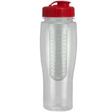 Clear/Red Lid Blank