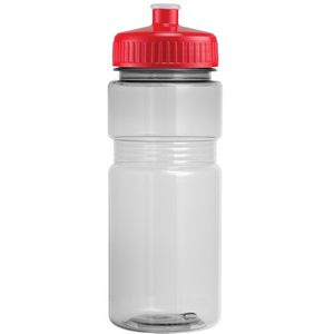 20 Oz. Translucent Recreation Bottle w/ Push Pull Lid