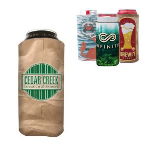 Full Color 16 oz. Tall Boy Scuba Can Coolie