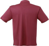 Maroon Red Blank Back View