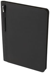 Vienna Heathered Zippered Padfolio with FSC® Mix Paper