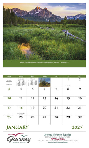 Good Value™ Everlasting Word - Stapled Calendar
