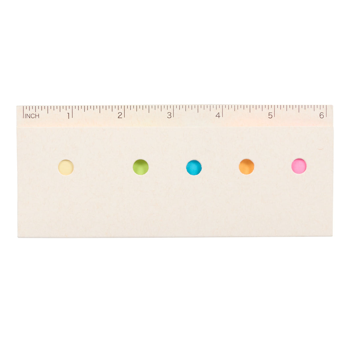 Recycled Milk Carton Sticky Notes & Ruler Pad